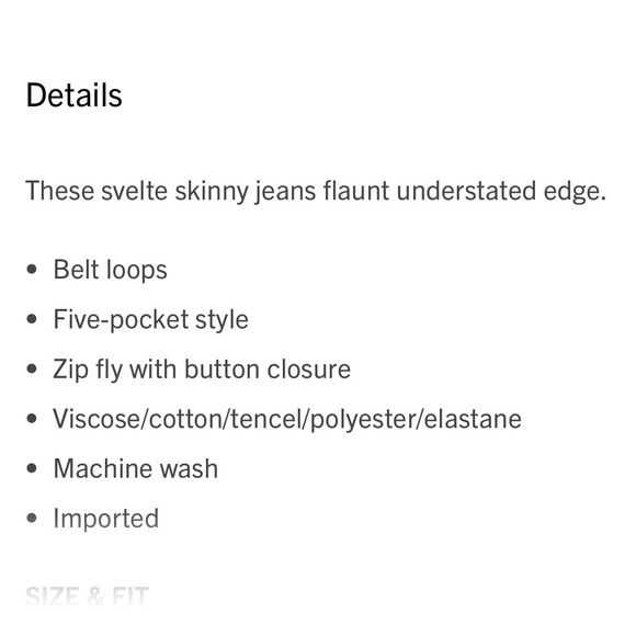 rag & bone Nina High-Rise Ankle Skinny - No Fade Black *NWT* - Picture 9 of 9